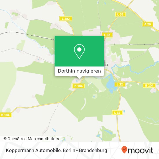 Koppermann Automobile Karte