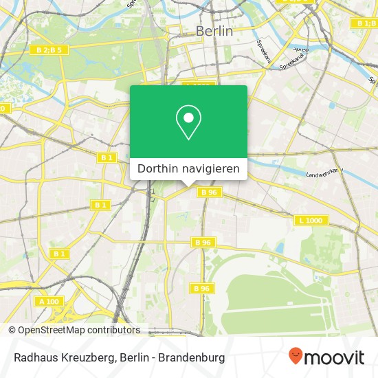 Radhaus Kreuzberg Karte