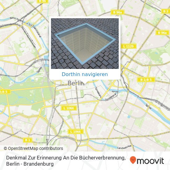 Denkmal Zur Erinnerung An Die Bücherverbrennung Karte