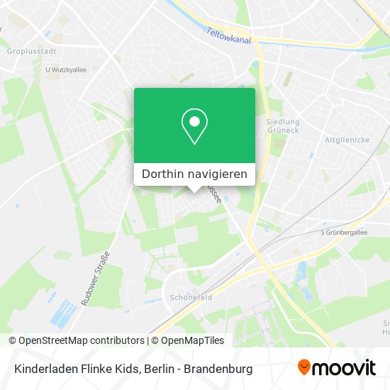 Kinderladen Flinke Kids Karte
