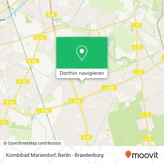 Kombibad Mariendorf Karte