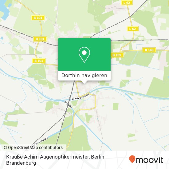 Krauße Achim Augenoptikermeister Karte