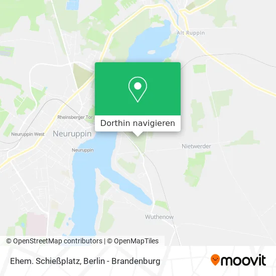 Ehem. Schießplatz Karte