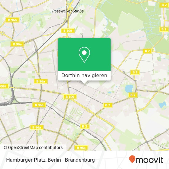 Hamburger Platz Karte