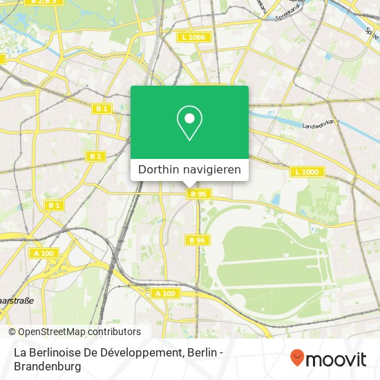 La Berlinoise De Développement Karte