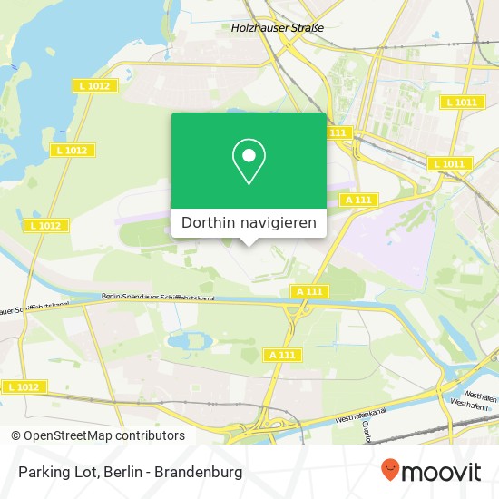 Parking Lot, Tegel, 13405 Berlin Karte