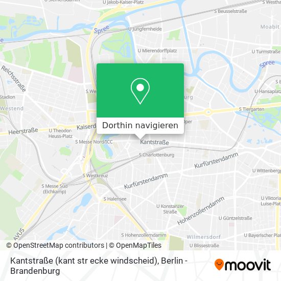 Kantstraße (kant str ecke windscheid) Karte