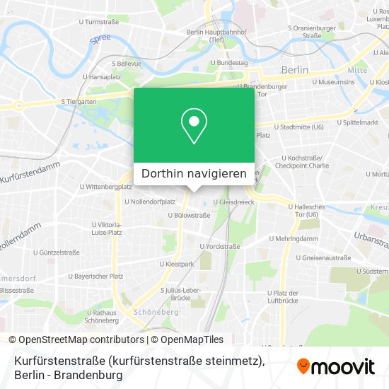 Kurfürstenstraße (kurfürstenstraße steinmetz) Karte