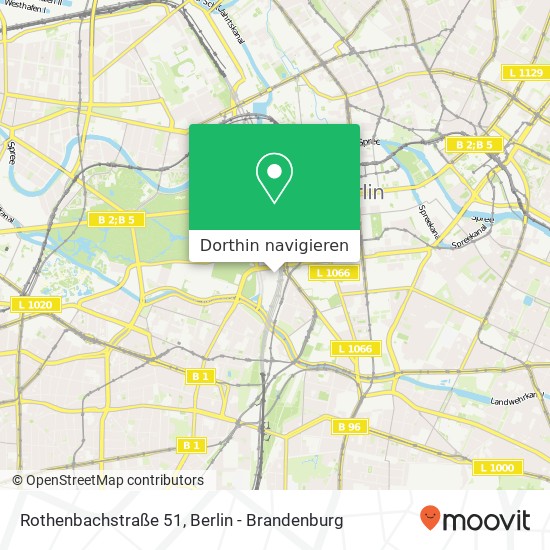 Rothenbachstraße 51, Rothenbachstraße 51, 13089 Berlin, Deutschland Karte