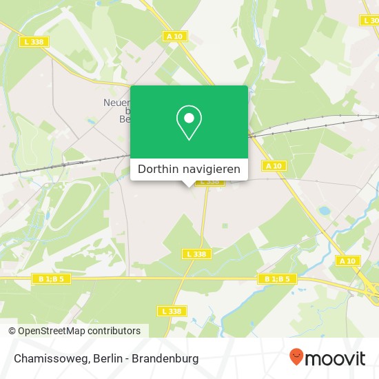 Chamissoweg, Bollensdorf, 15366 Neuenhagen bei Berlin Karte