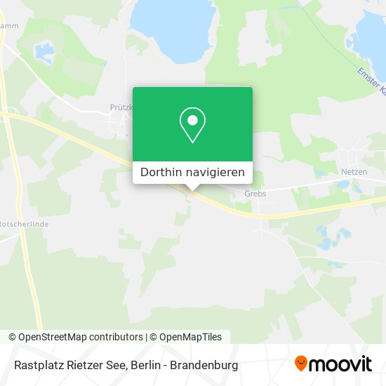 Rastplatz Rietzer See Karte