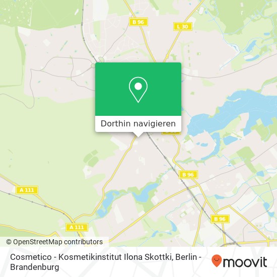 Cosmetico - Kosmetikinstitut Ilona Skottki, Schramberger Straße 31 Karte