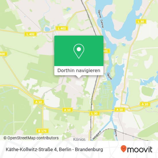 Käthe-Kollwitz-Straße 4, 15745 Wildau Karte