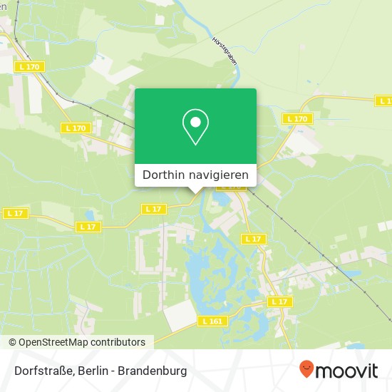 Dorfstraße, Dorfstraße, 16727 Oberkrämer, Deutschland Karte