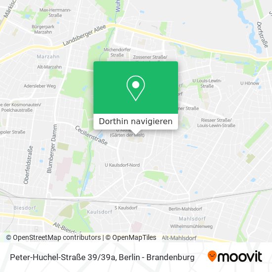 Peter-Huchel-Straße 39/39a Karte