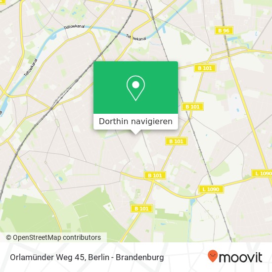 Orlamünder Weg 45, Lankwitz, 12249 Berlin Karte