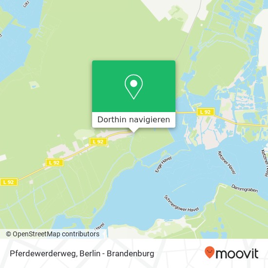 Pferdewerderweg, Pferdewerderweg, 14669 Ketzin, Deutschland Karte
