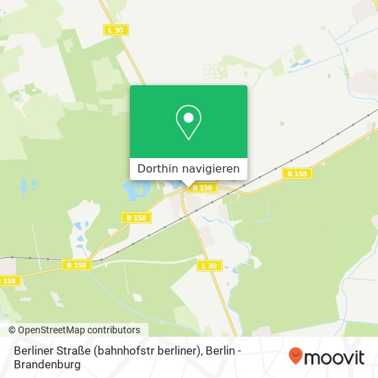 Berliner Straße (bahnhofstr berliner), Seefeld, 16356 Werneuchen Karte