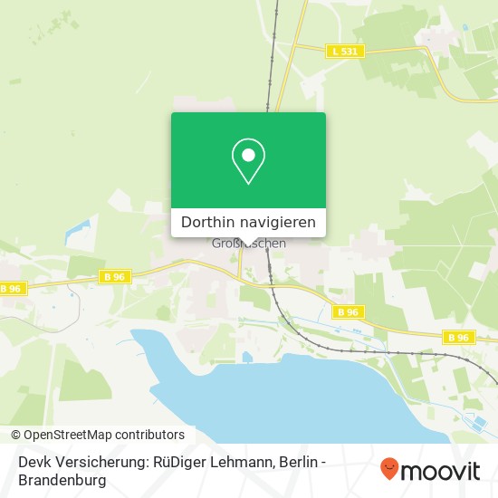Devk Versicherung: RüDiger Lehmann, Rudolf-Breitscheid-Straße 11 Karte