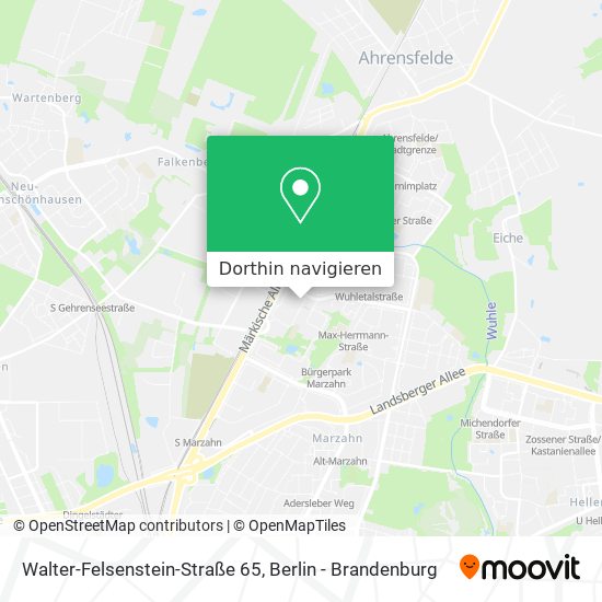Walter-Felsenstein-Straße 65 Karte