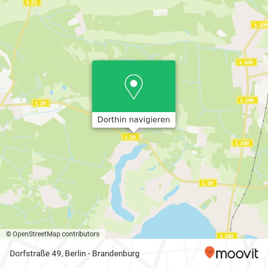 Dorfstraße 49, Dorfstraße 49, 16348 Wandlitz, Deutschland Karte
