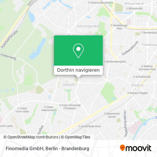 Finomedia GmbH Karte