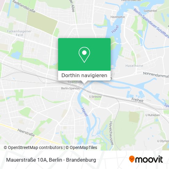 Mauerstraße 10A Karte