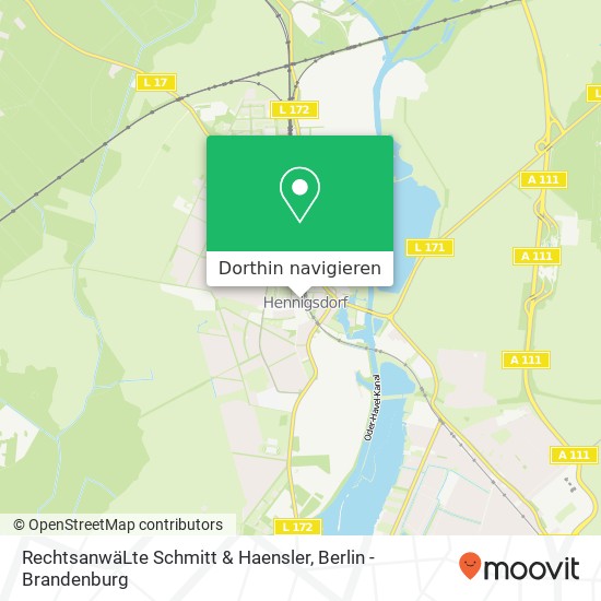 RechtsanwäLte Schmitt & Haensler, Postplatz 3 Karte