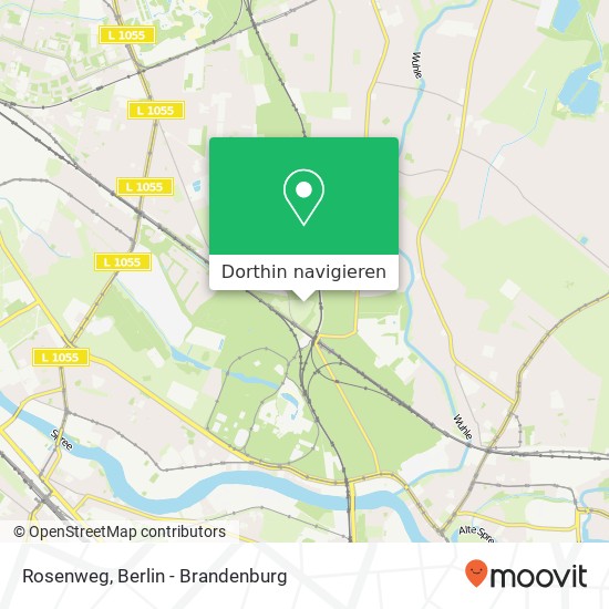 Rosenweg, Rosenweg, 10318 Berlin, Deutschland Karte