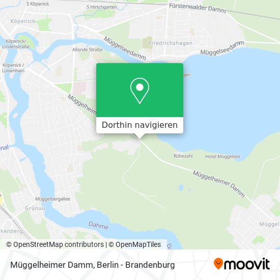 Müggelheimer Damm Karte