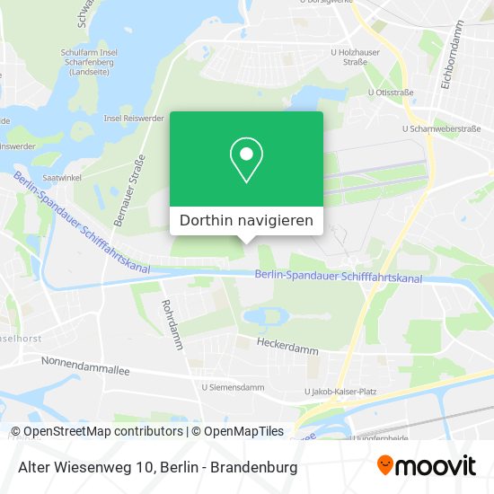 Alter Wiesenweg 10 Karte