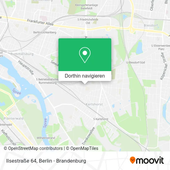 Ilsestraße 64 Karte