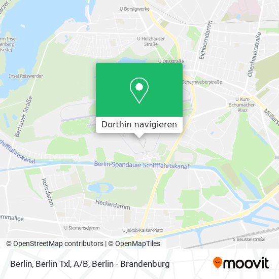 Berlin, Berlin Txl, A/B Karte