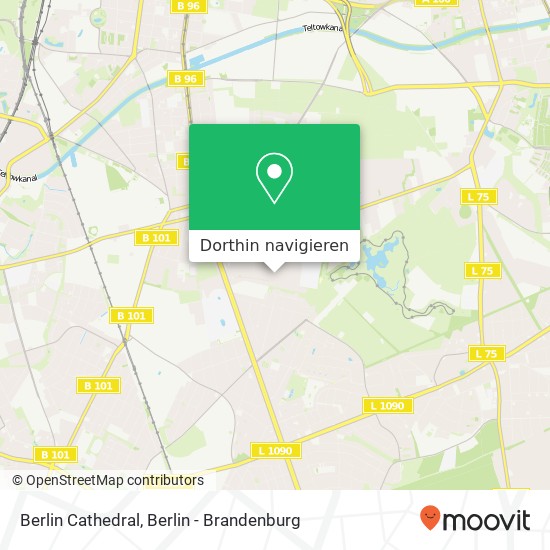 Berlin Cathedral, Floningweg Karte
