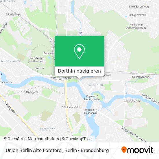 Union Berlin Alte Försterei Karte