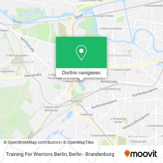 Training For Warriors Berlin Karte