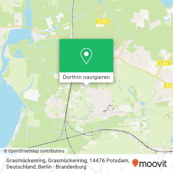 Grasmückenring, Grasmückenring, 14476 Potsdam, Deutschland Karte