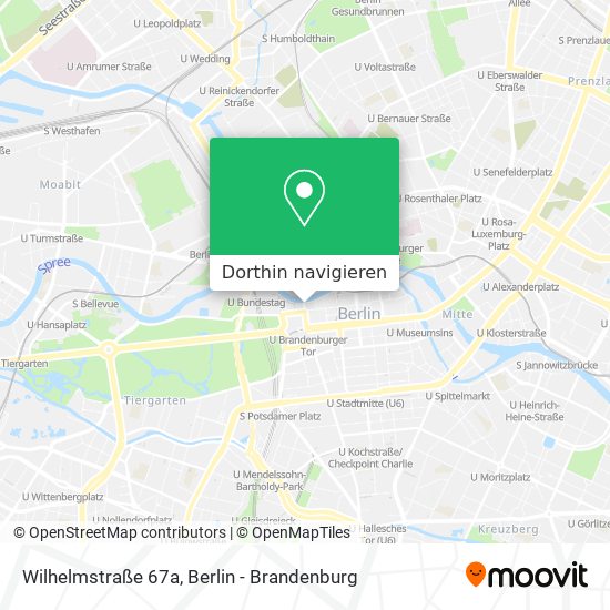 Wilhelmstraße 67a Karte