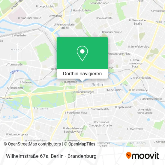 Wilhelmstraße 67a Karte