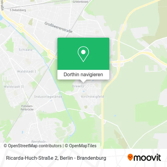 Ricarda-Huch-Straße 2 Karte