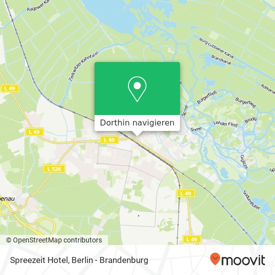 Spreezeit Hotel, Nach Stottoff 1 Karte