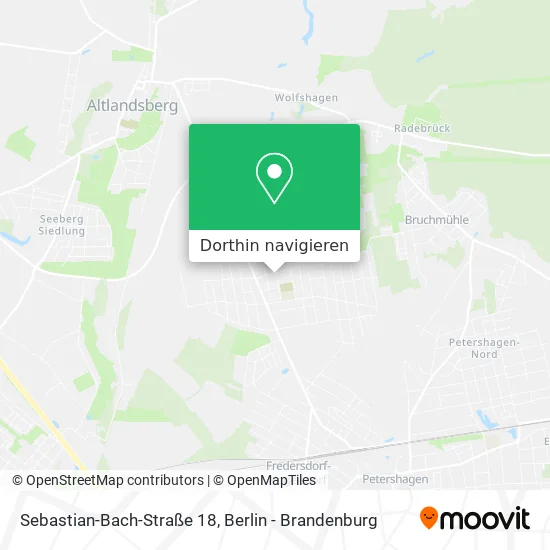 Sebastian-Bach-Straße 18 Karte