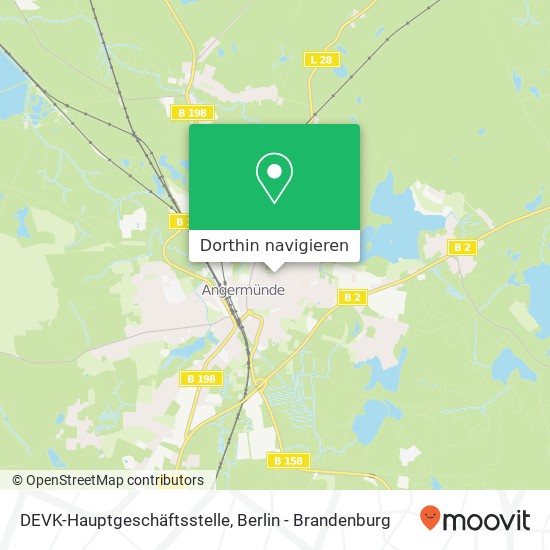 DEVK-Hauptgeschäftsstelle, Hoher Steinweg 14 Karte