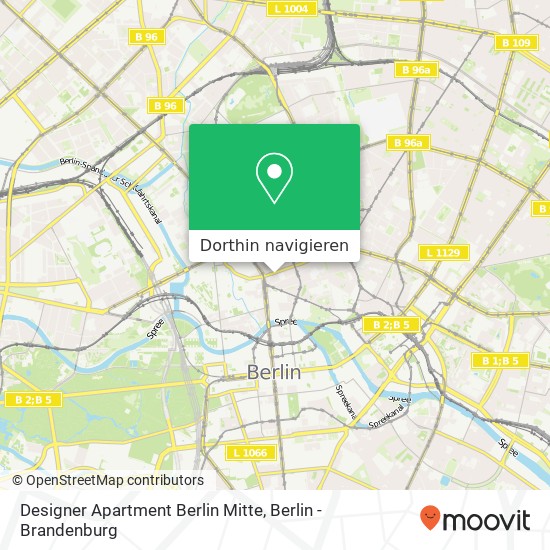 Designer Apartment Berlin Mitte, Torstraße 220 Karte