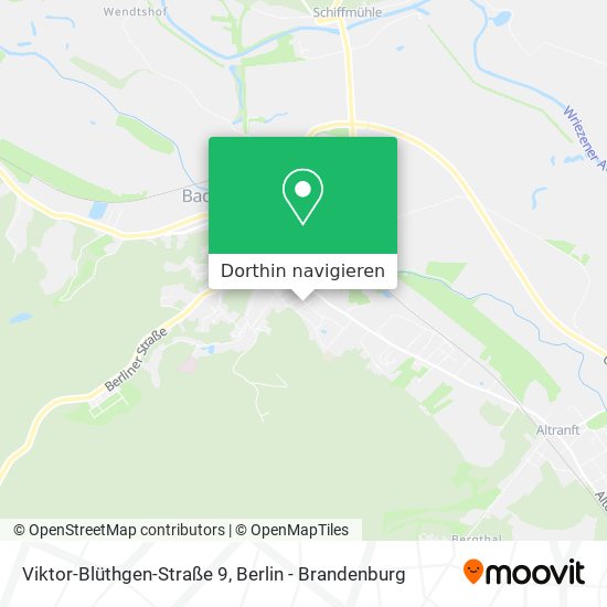 Viktor-Blüthgen-Straße 9 Karte