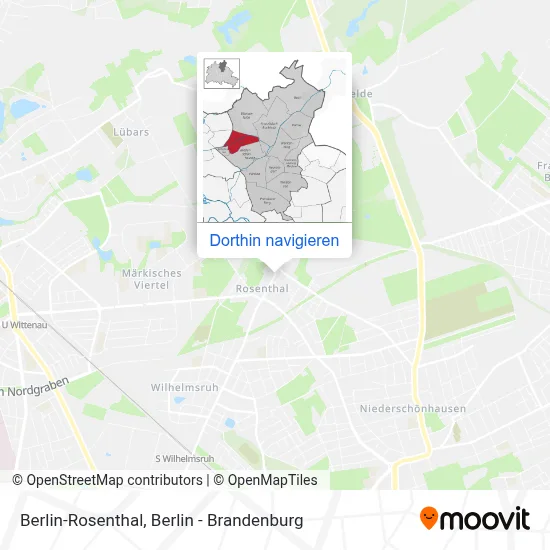 Berlin-Rosenthal Karte