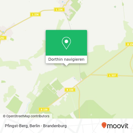 Pfingst-Berg Karte