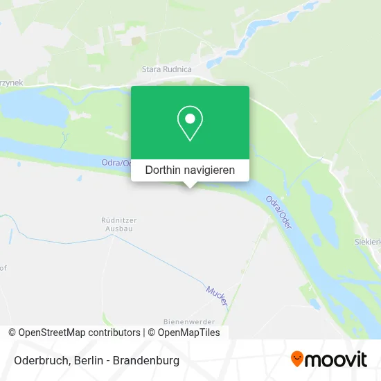 Oderbruch Karte