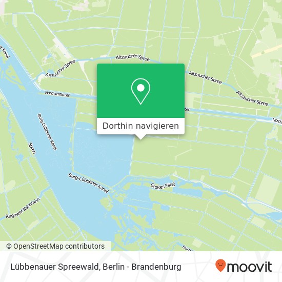 Lübbenauer Spreewald Karte