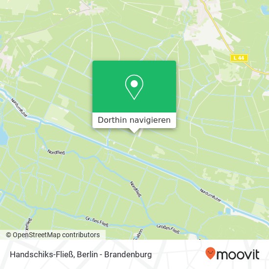 Handschiks-Fließ Karte